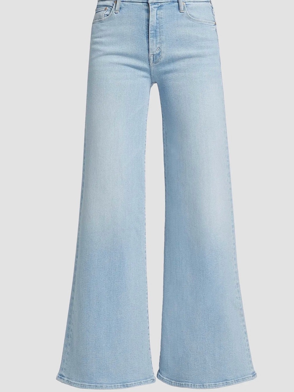 MOTHER High Rise Roller Sneak Wide Leg Jeans